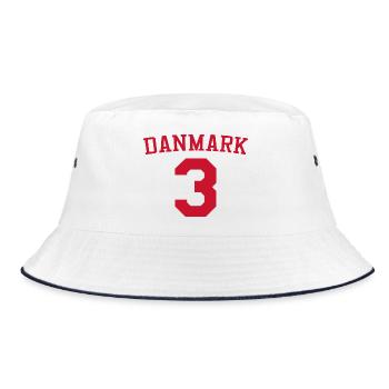 Danemark 3 – Red Sport Design - Bob - blanc/marine - Devant
