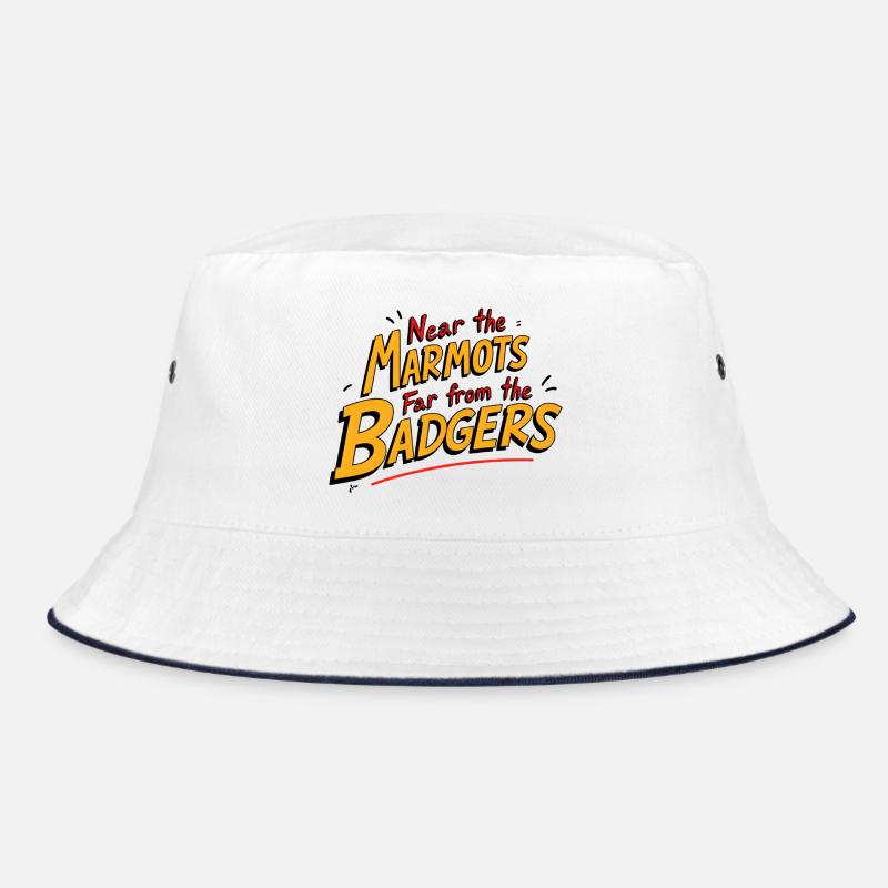 Murmeltier, Murmeltiere, nahe Murmeltiere Bucket Hat