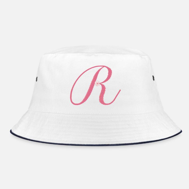R, for Royal, delicate elegance with meaning Bucket Hat