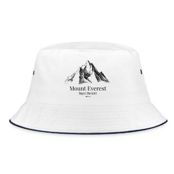 Mont Everest au-delà des limites - Bob - blanc/marine - Devant