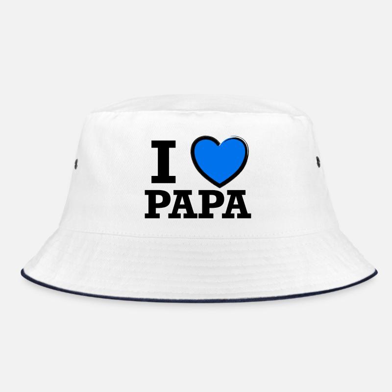 J’adore Papa - Bob - blanc/marine