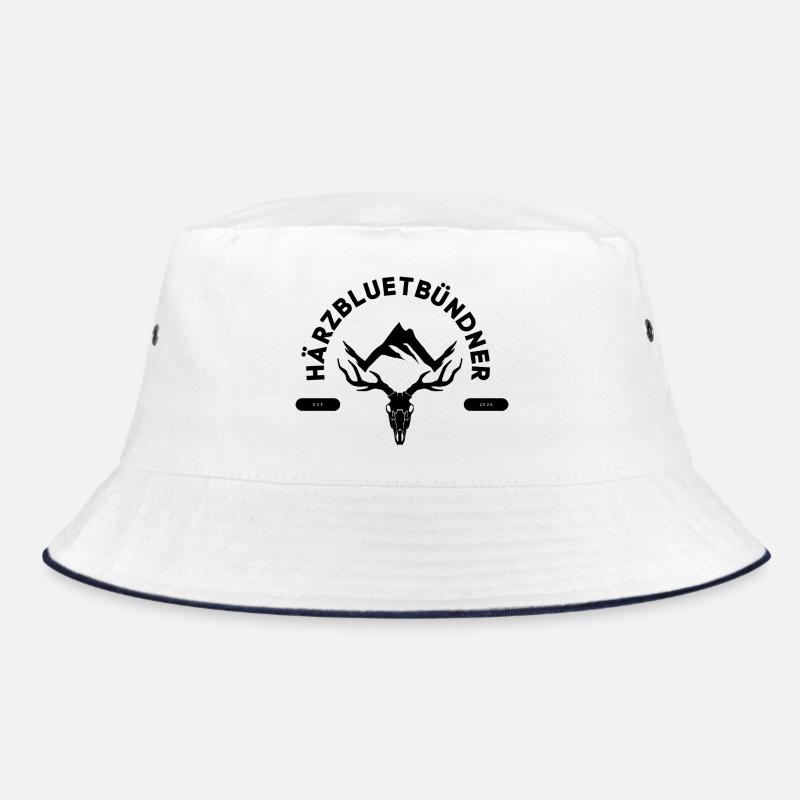 Härzbluetbündner Bucket Hat