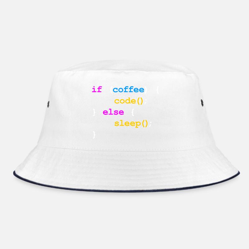 No Coffee No Code Programmer Computer Scientist Bucket Hat