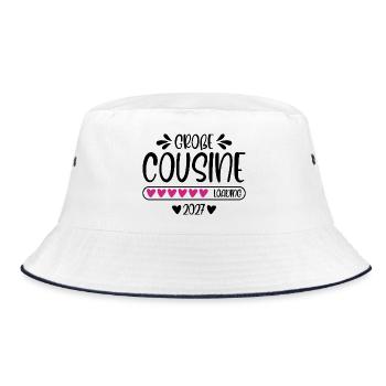 Big Cousin 2027 chargement - Bob - blanc/marine - Devant