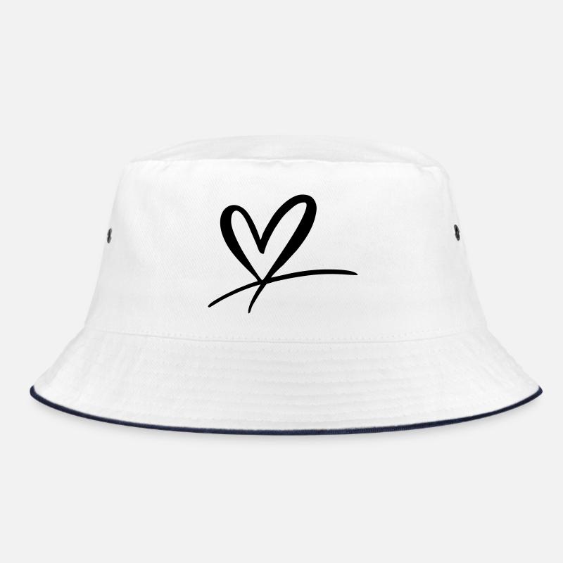 Heart Bucket Hat