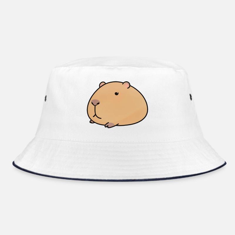 Entspannte Capybara-Cozy Vibe Bucket Hat