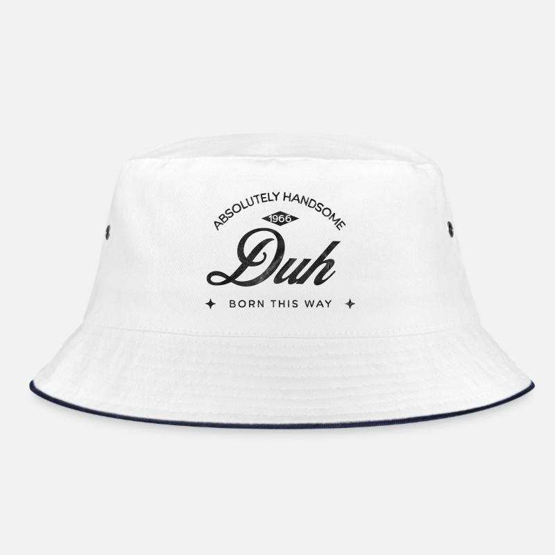 Vintage Born This Way – Absolutely Handsome | round Bucket Hat