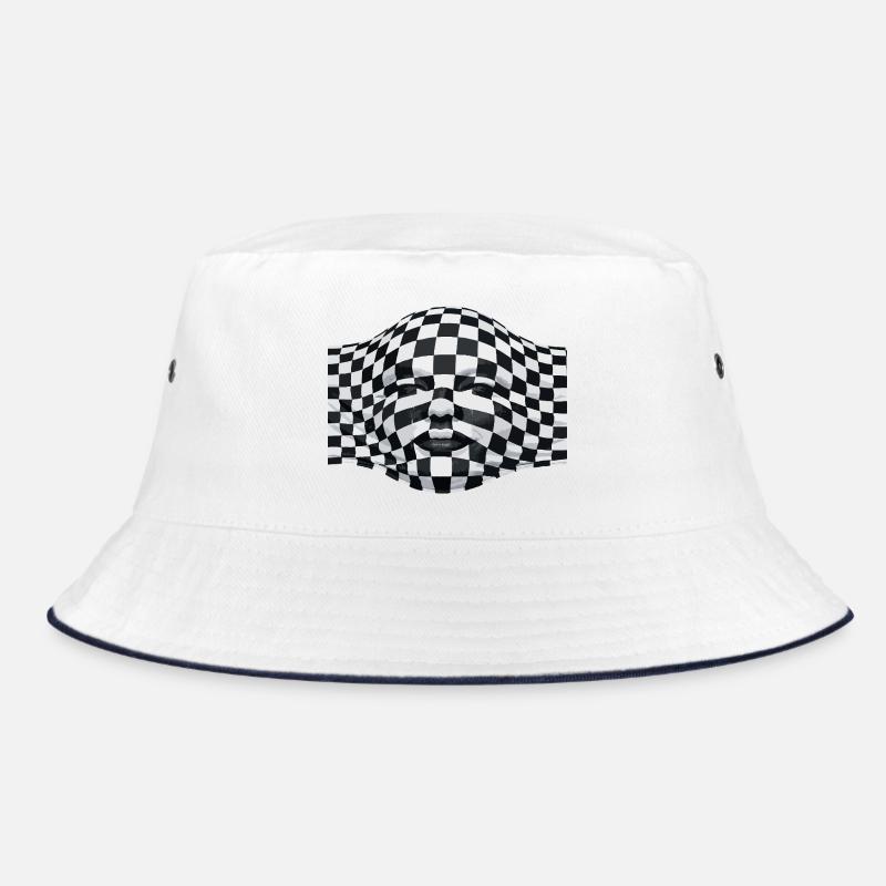 Gesicht unter dem Tuch Bucket Hat