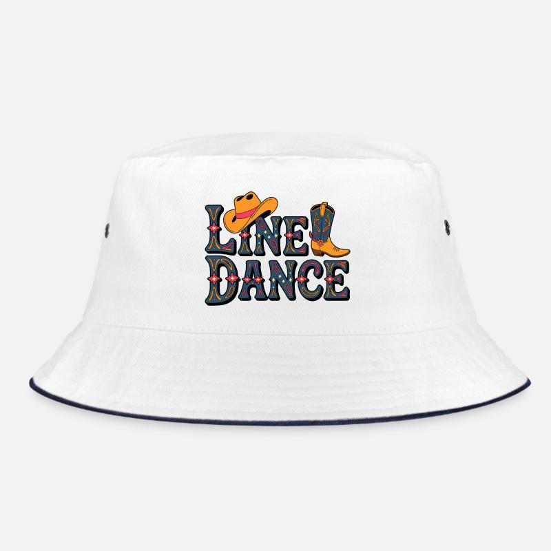 Line Dance Western Pattern Bucket Hat