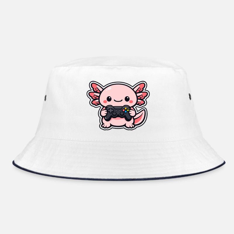 Kawaii Gaming-Drache mit Controller Bucket Hat