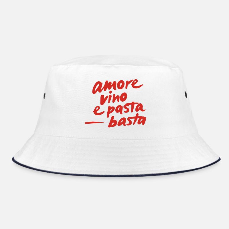Amore Vino e Pasta - Basta Bucket Hat