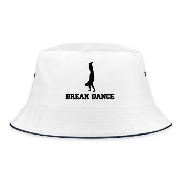 Danse break - Bob - blanc/marine - Devant