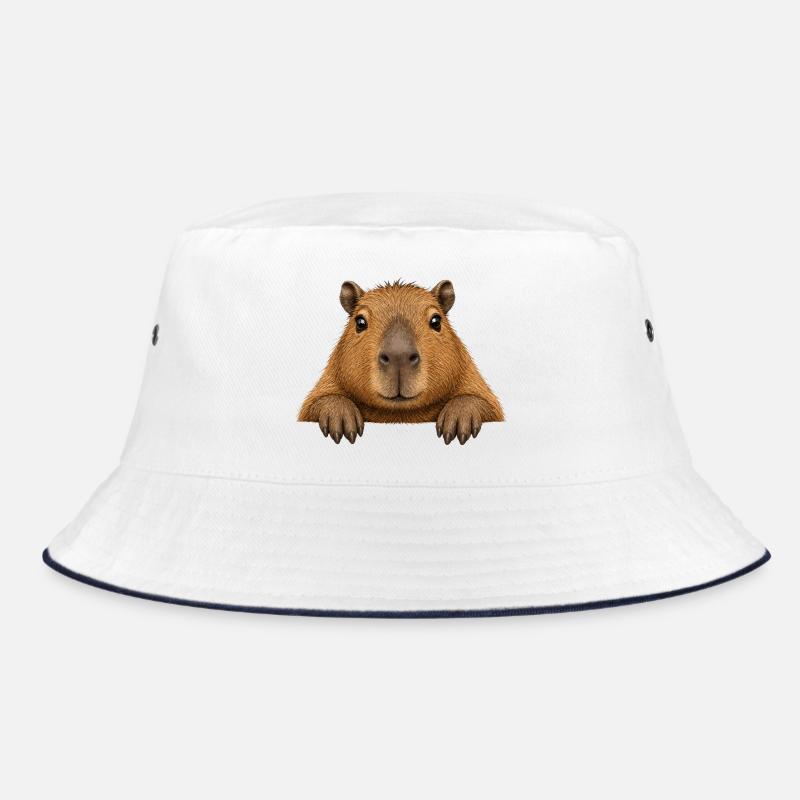 Kuscheltier Capybara Cartoon Bucket Hat