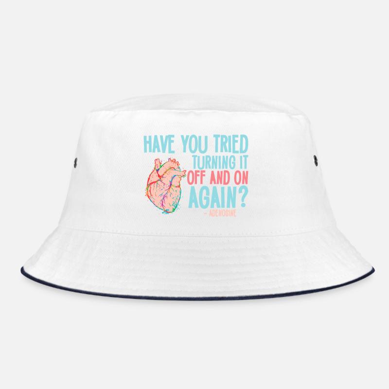 Heart Circuit: Turn It Off and On Again Bucket Hat
