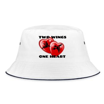 Two_Wings_One_Heart - Bob - blanc/marine - Devant
