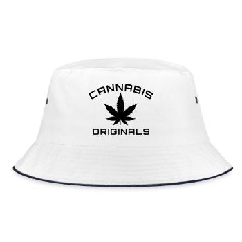 Cannabis Originals - Bob - blanc/marine - Devant