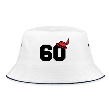 60 - Bob - blanc/marine - Devant