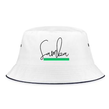 Capoeira Samba - Bucket Hat - white/navy - Front