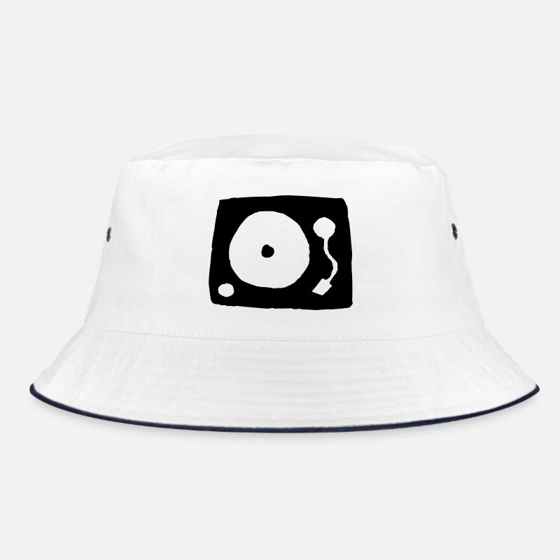 Record player Bucket Hat