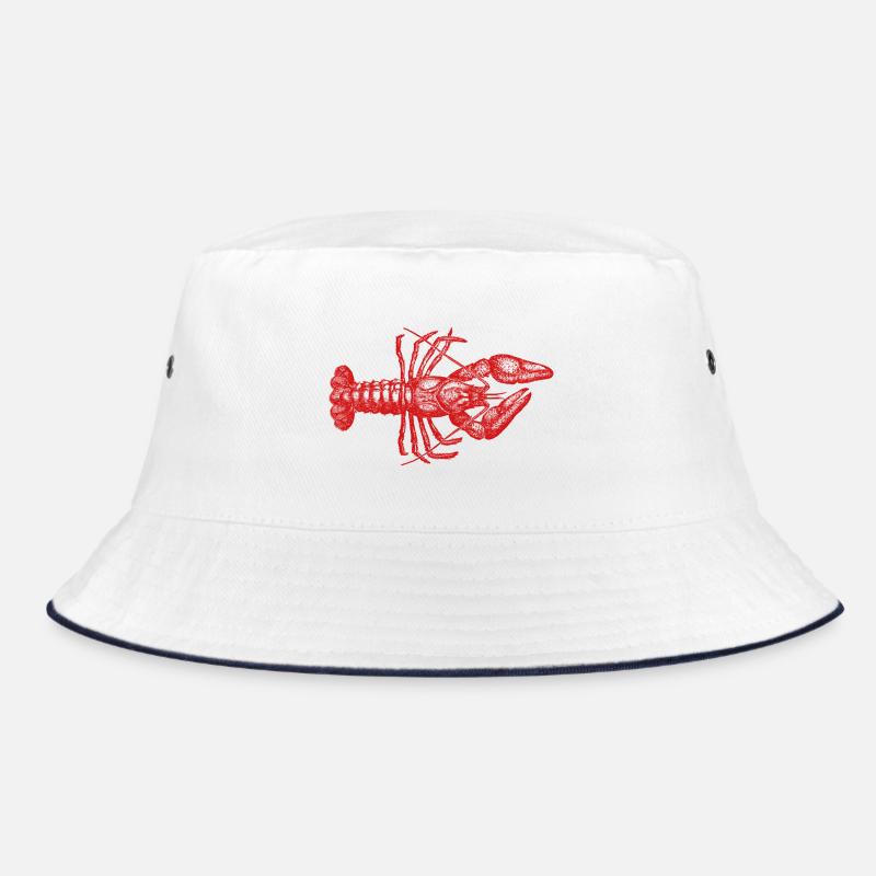 Homard - Bob - blanc/marine