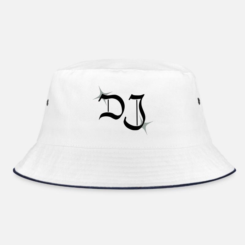 DJ monogram Bucket Hat