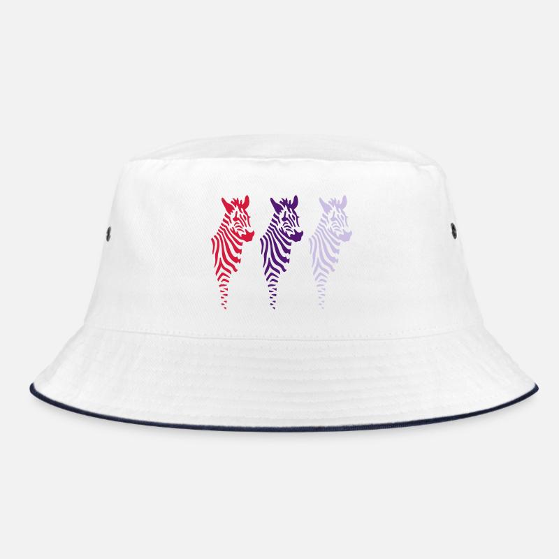 Three Zebras (b) Bucket Hat