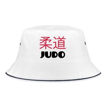 Judo - Judoka - Bob - blanc/marine - Devant