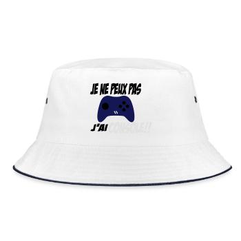 j'ai console - Bob - blanc/marine - Devant