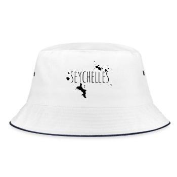Seychelles - Bucket Hat - Weiß/Navy - Vorne