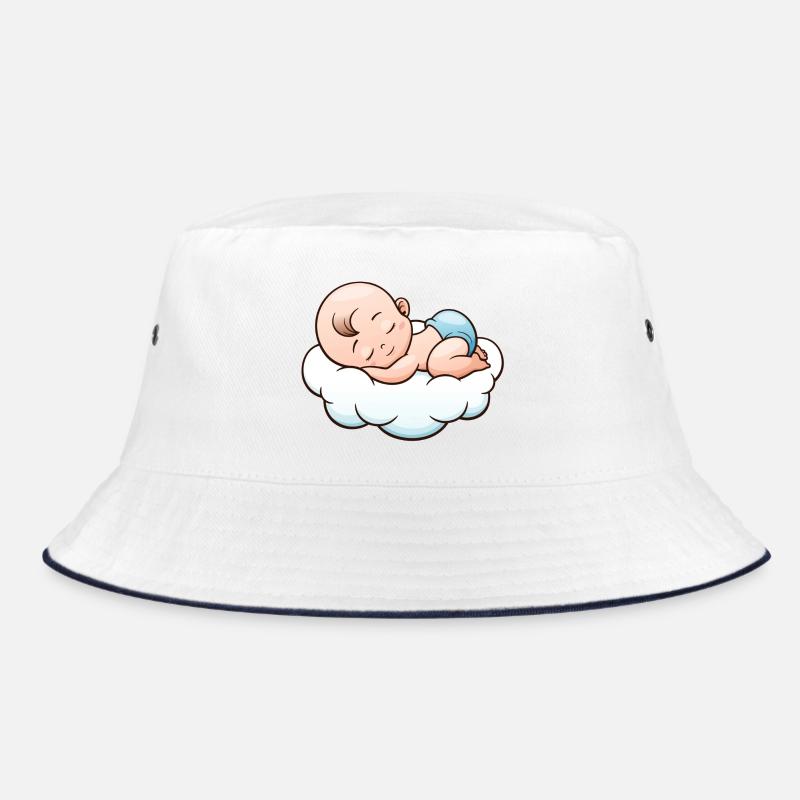 Adorable Cloud Sleeping Baby Design Bob