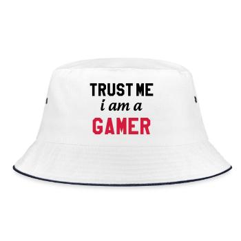 Gamer / Gaming - Bob - blanc/marine - Devant