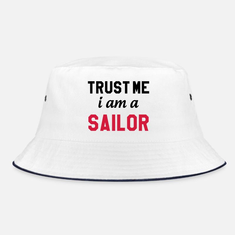 Sailor / Marine / Marin / Boat / Sea / Navy Bucket Hat