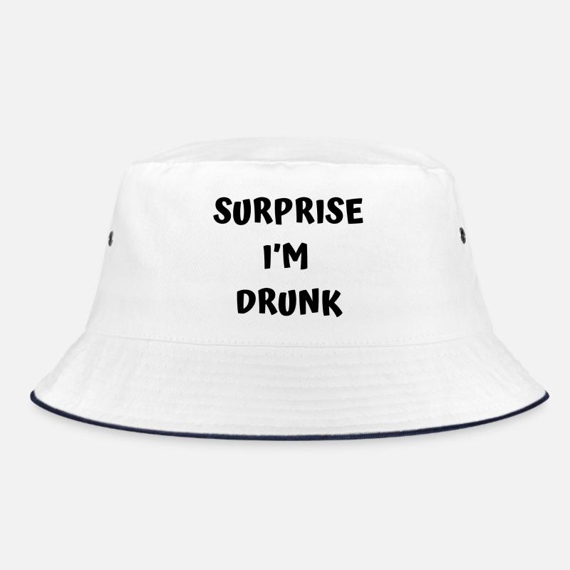 Lustiger betrunkener Text Bucket Hat