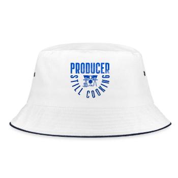 Producteur Toujours en train de cuisiner la musique - Bob - blanc/marine - Devant