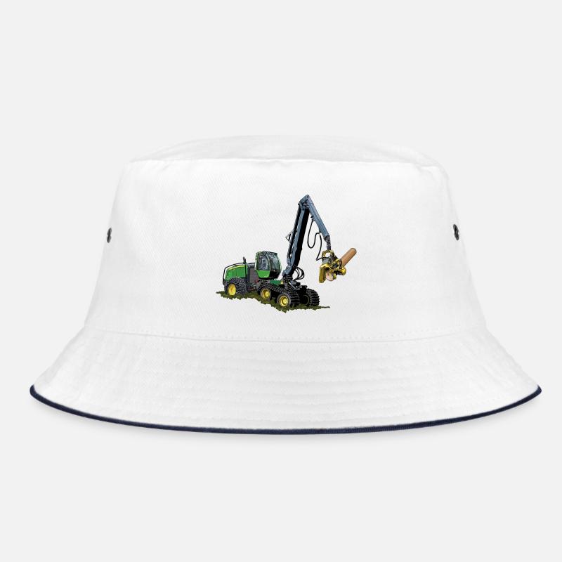 Harvester, Timber Harvester Bucket Hat