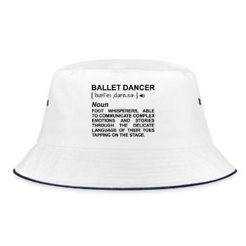 Signification de la danseuse de ballet - Bob - blanc/marine - Devant