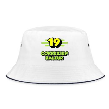 Complaining Correzien - Bucket Hat - white/navy - Front