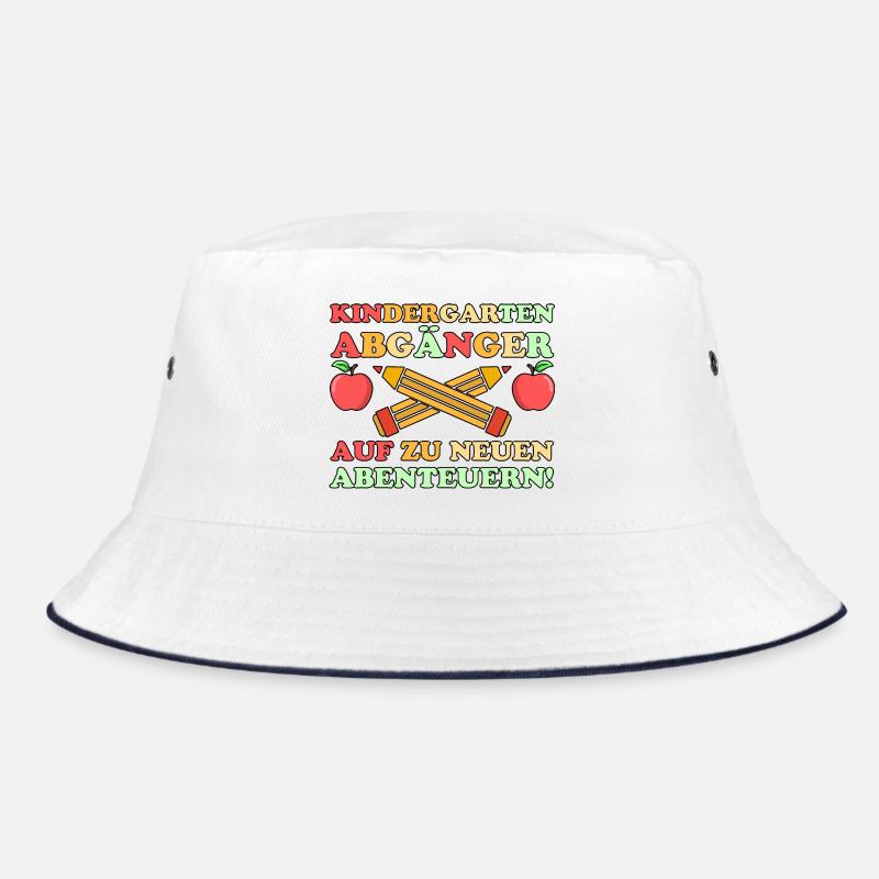 1st class school child beginning of school kindergarten day care E Bucket Hat