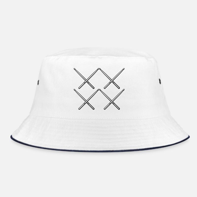 Schlagzeuger Drumsticks Bucket Hat