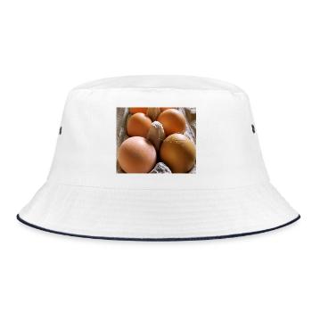 Oeuf - Bob - blanc/marine - Devant