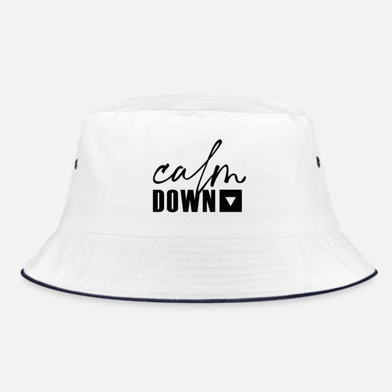 calm down Bucket Hat