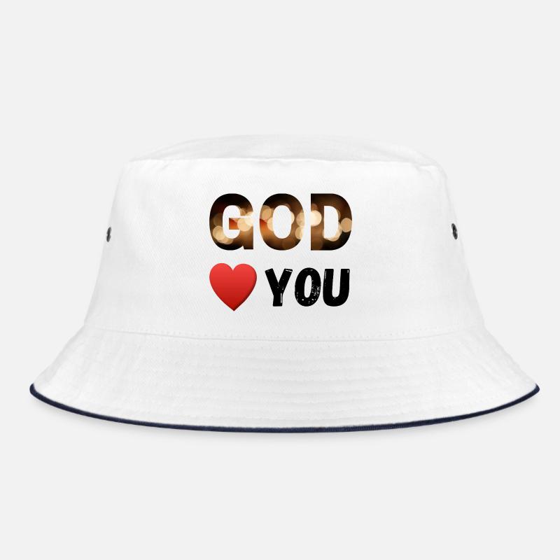 God loves you Bucket Hat