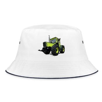 Green Giant of the Fields - Bucket Hat - white/navy - Front