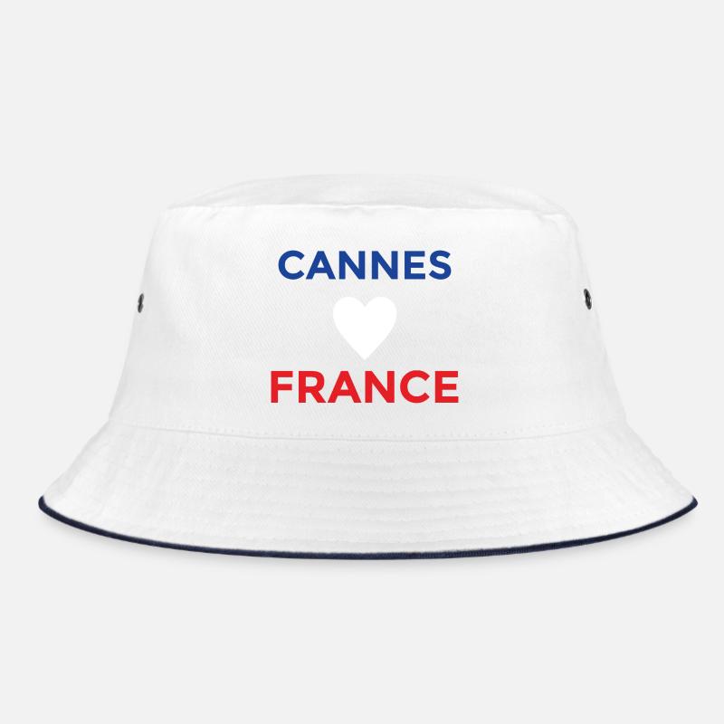 Cannes Liebe Frankreich Design Bucket Hat