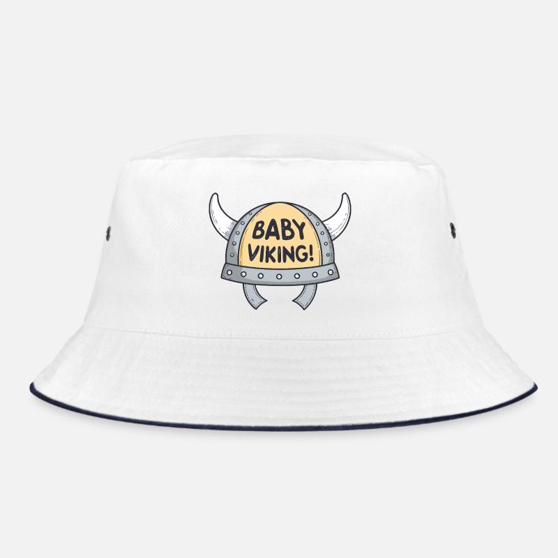Viking Bébé Casque cornes blanches Bob