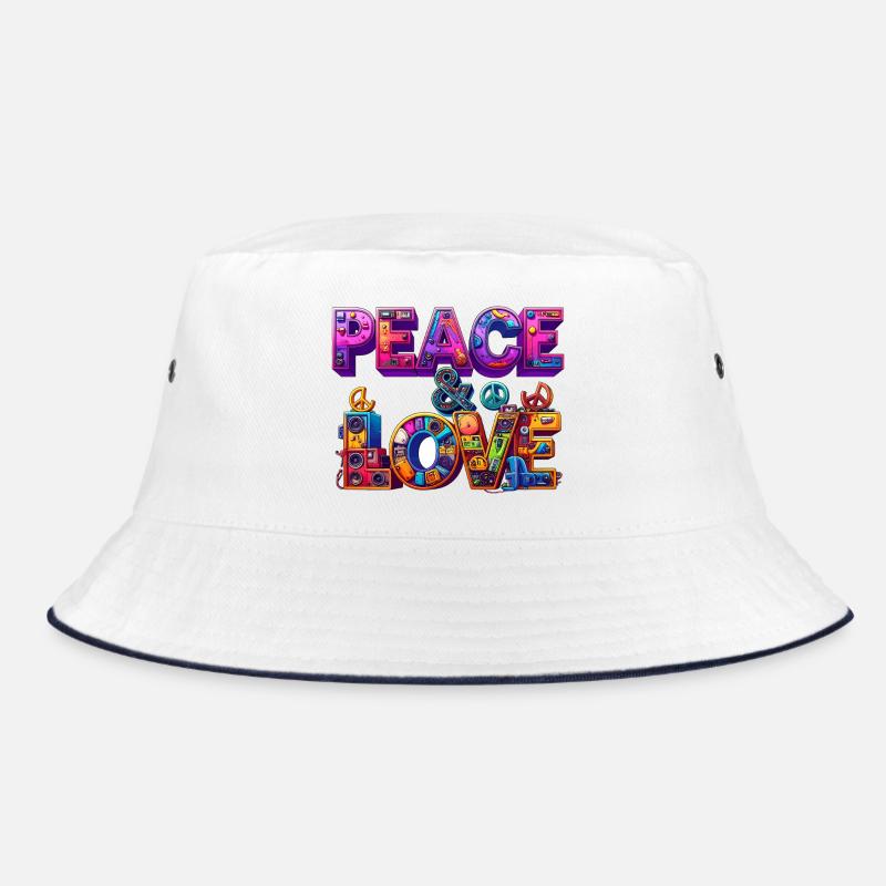 Peace & Love Bucket Hat