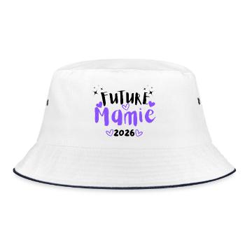 Future Mamie 2026 - Bob - blanc/marine - Devant