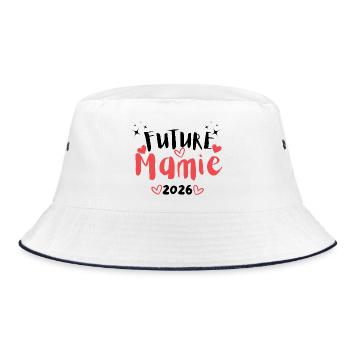 Future Mamie 2026 - Bob - blanc/marine - Devant
