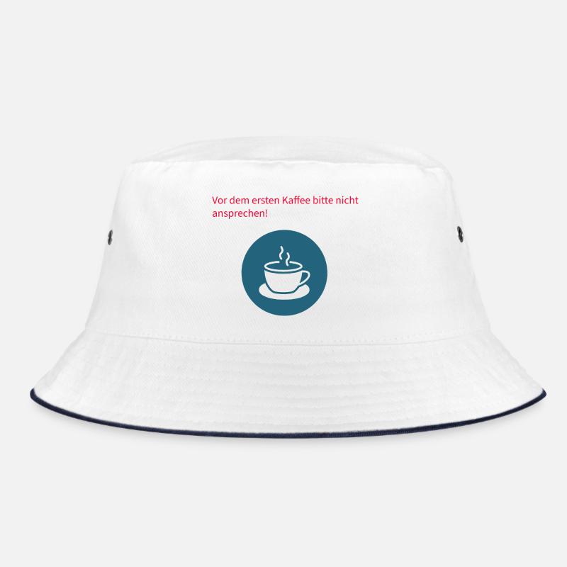 Please do not talk to them before coffee Bucket Hat