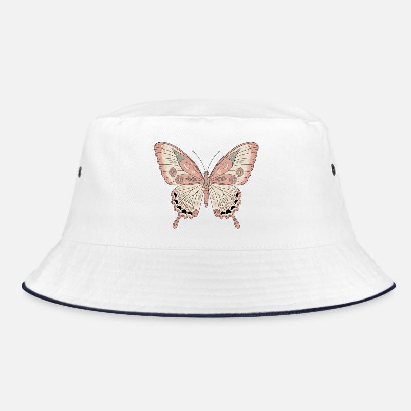 Boho Schmetterling Bucket Hat